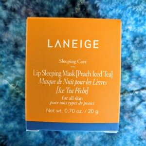 Laneige Lip Sleeping Mask PEACH ICED TEA Full Size 0.7oz / 20g